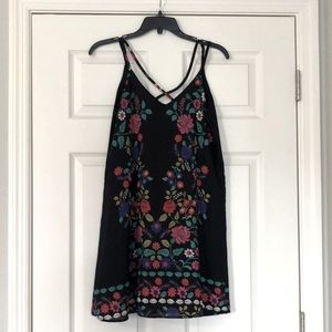 XS Xhilaration multicolor spaghetti strap dress